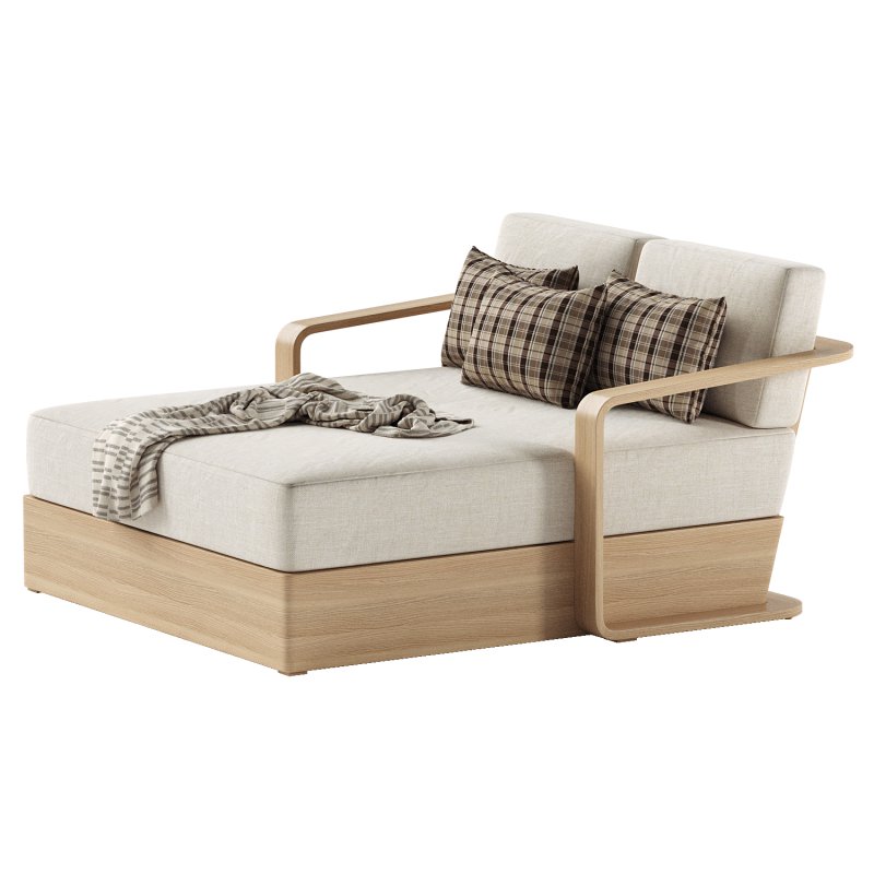 Sonoma Outdoor Teak Daybed - Image 2