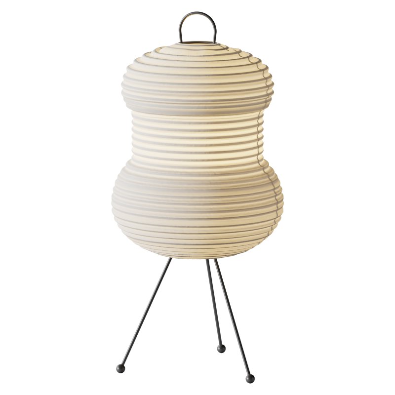 Japanese Noguchi Inspired Table Lamp - Image 1