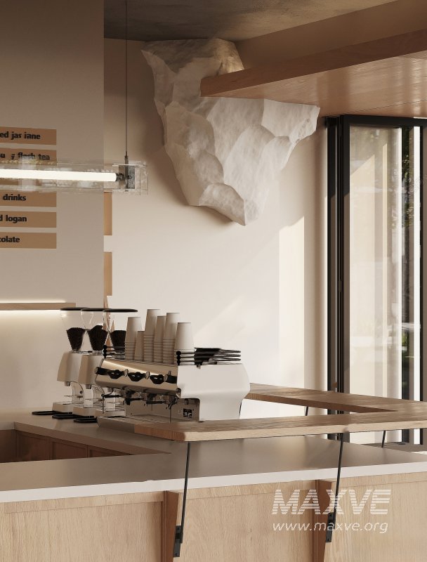 Modern coffee shop restaurant - Image 2