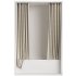Shower curtain with hidden ceiling cornice - Thumbnail 4