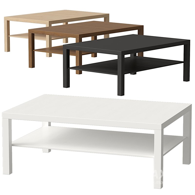 LACK Coffee Table by Ikea 118x78cm 55x55cm - Image 5