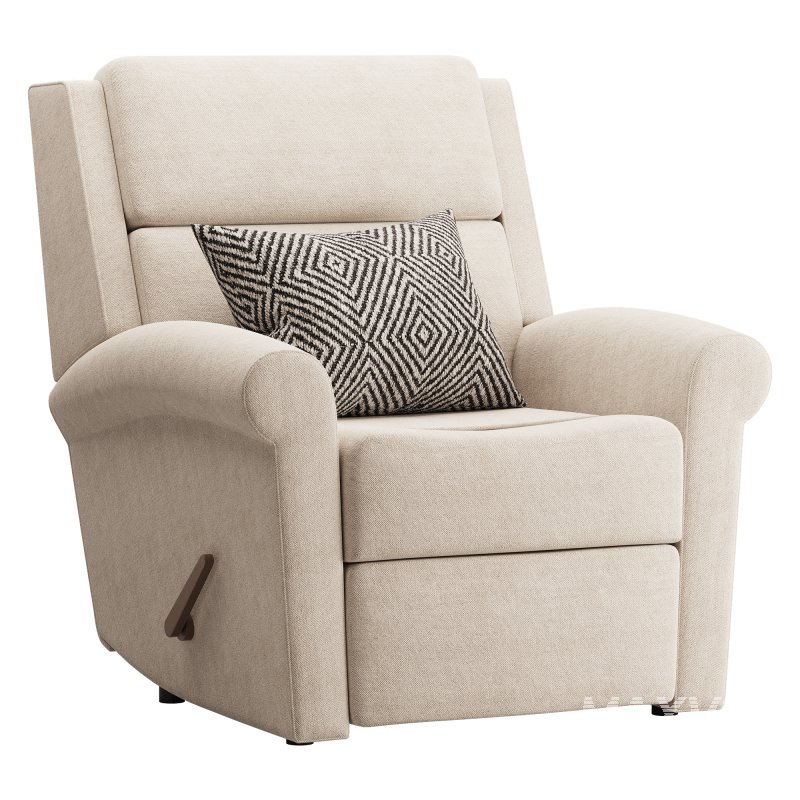 Belle Fabric Recliner - Image 1