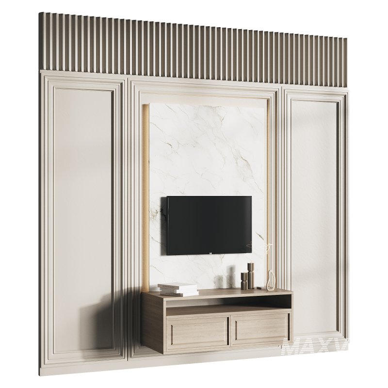 Modern TV Wall 05 - Image 1