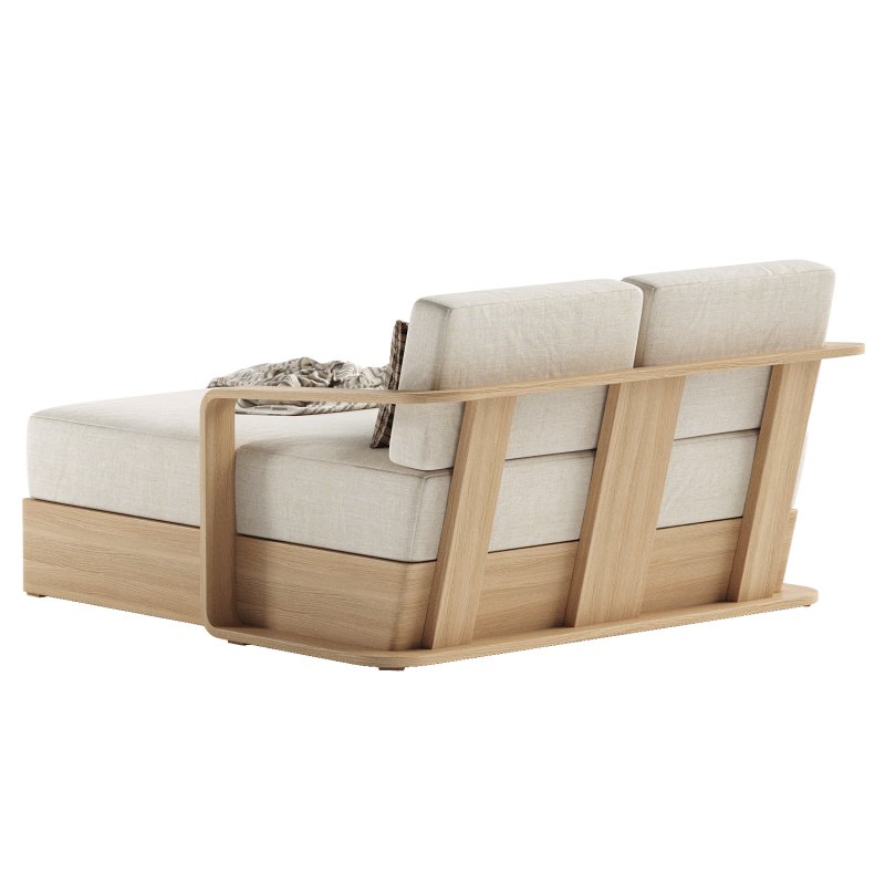 Sonoma Outdoor Teak Daybed - Image 4