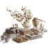 Golden Stillness Tabletop Styling with Magnolia - Thumbnail 3