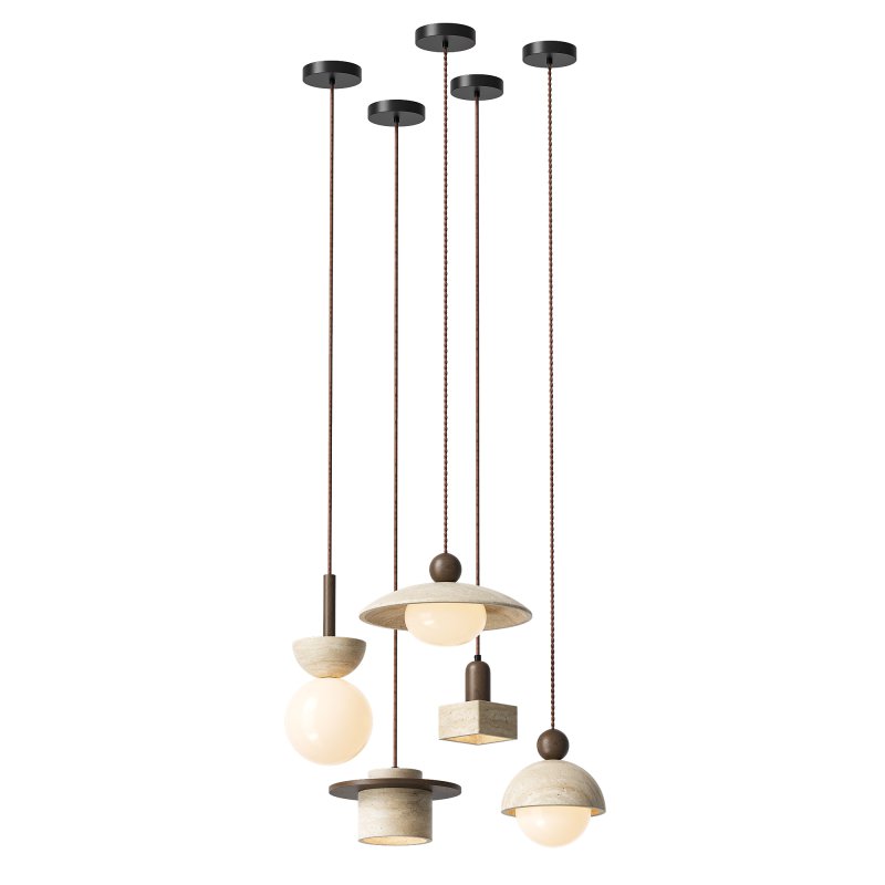 Traditional Japanese Pendant Lamps - Image 2
