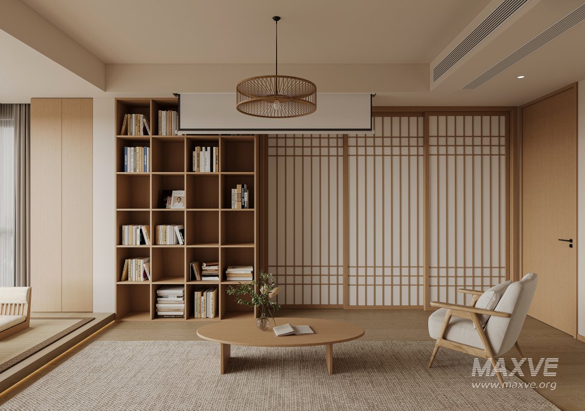 Japanese living and dining room - Image 8