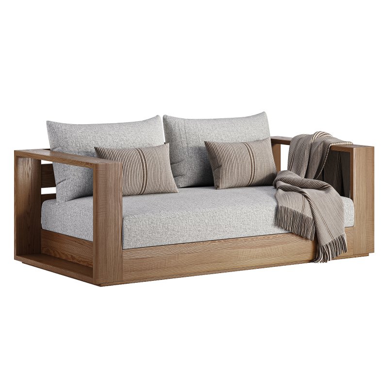 Hayman Teak 2 Seat Sofa - Image 2