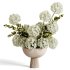White Hydrangea Bowl Arrangement - Thumbnail 3