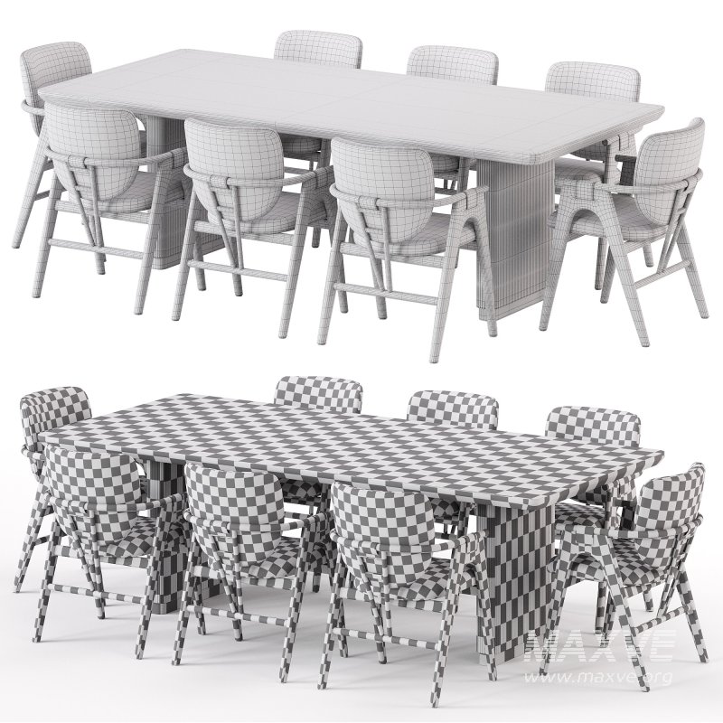 Rowanoke Armchair and Kalla Table - Image 6