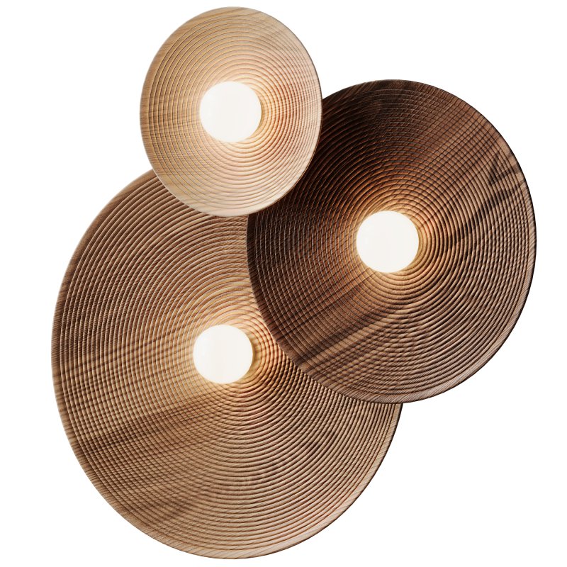 : Concentric Trio Ensemble wall lamp - Image 4