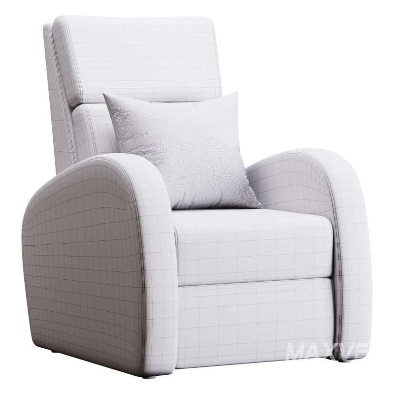 Armchair Seymar Fabric Velutto 01 - Image 9