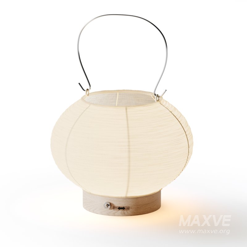 Japanese Paper Lantern Light - Image 1