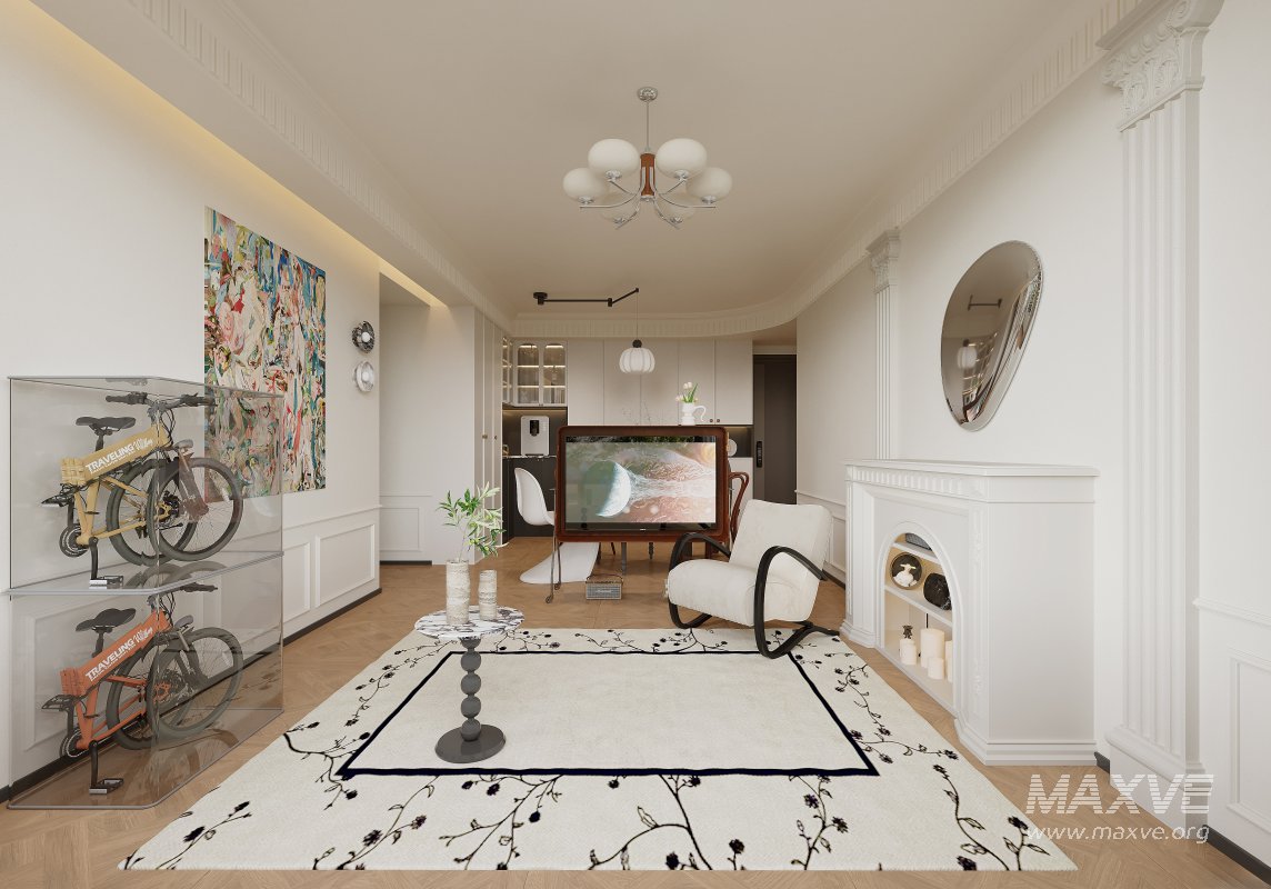 Luxurious living room and dining room - Image 2