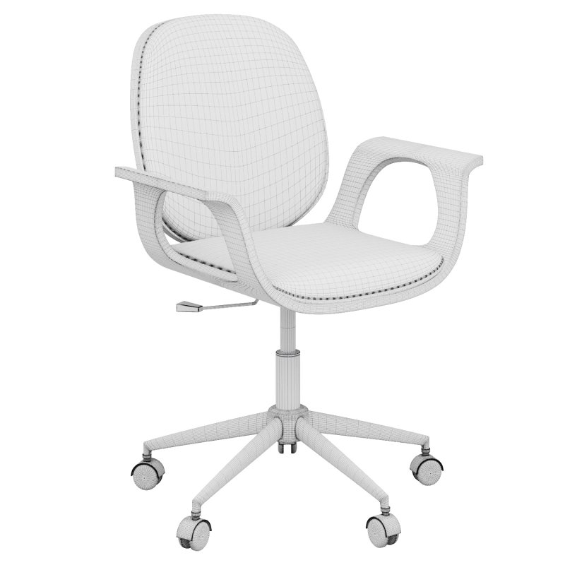 Office Chair Patron Walnut - Image 5