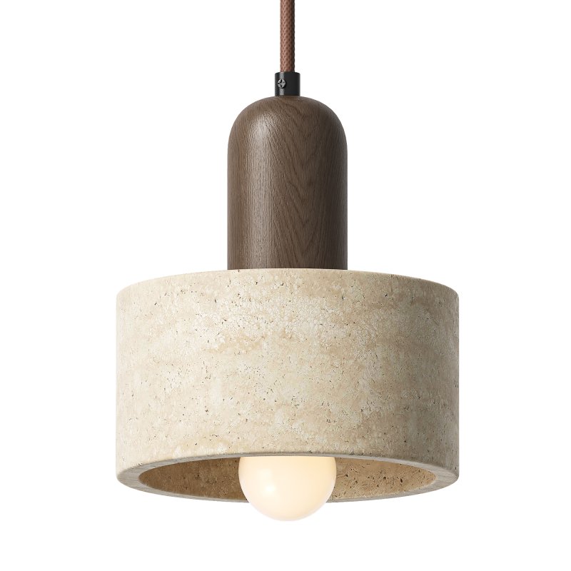 Contemporary Retro Round Pendant Lamp - Image 2