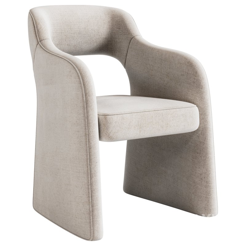 Fintan Boucle Dining Chair - Image 4