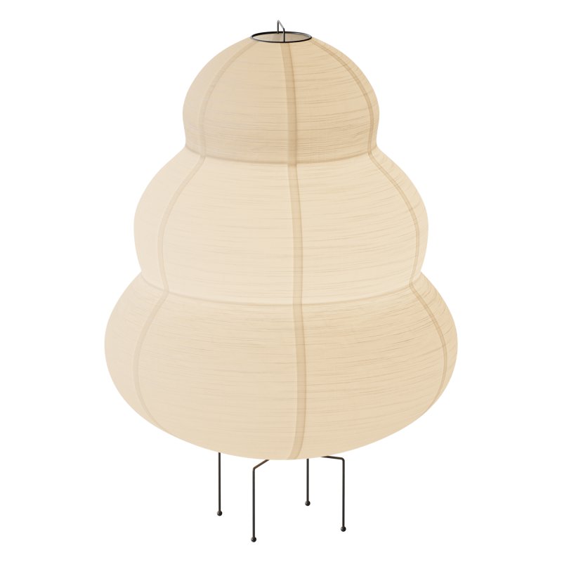 Japanese Paper Floor Lamp - Image 7
