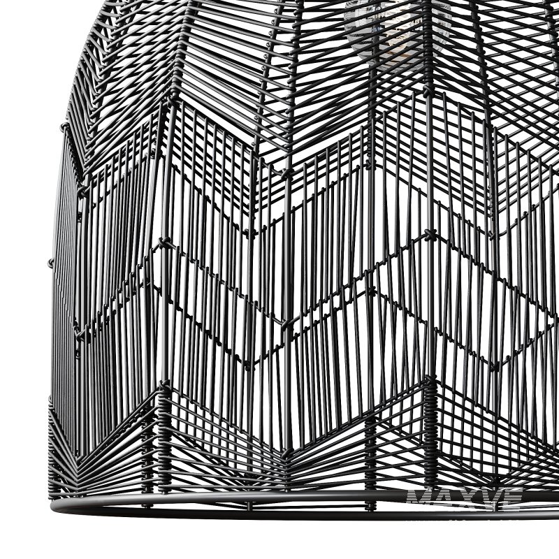 Basket Rattan Pendant Light Shades - Image 7