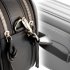 Black leather bag for women - Thumbnail 10