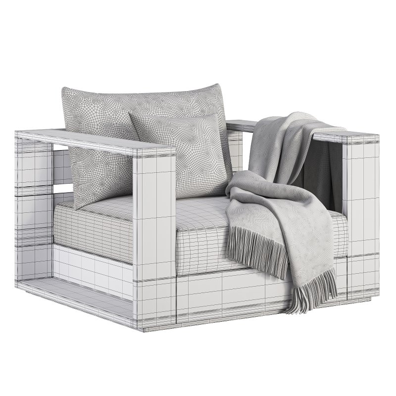 Hayman Teak Swivel Lounge Chair-Harbour - Image 7