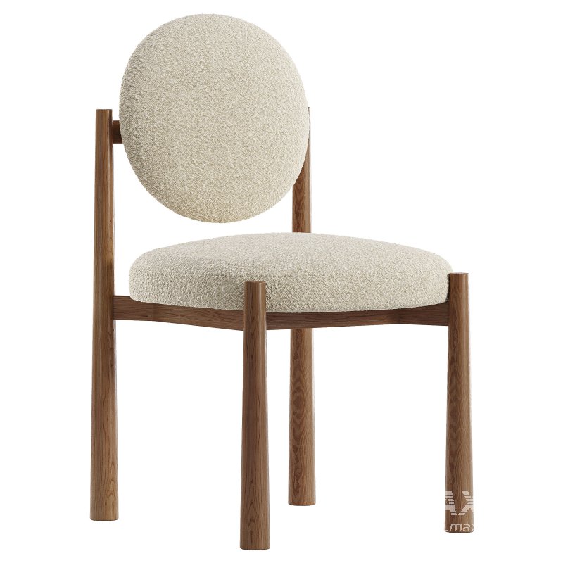 Truett Dining Chair Ivory Basketweave-luluandgeorgia - Image 3