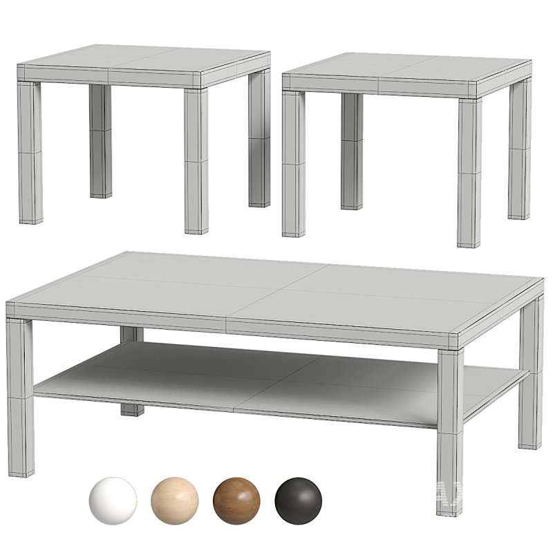 LACK Coffee Table by Ikea 118x78cm 55x55cm - Image 1