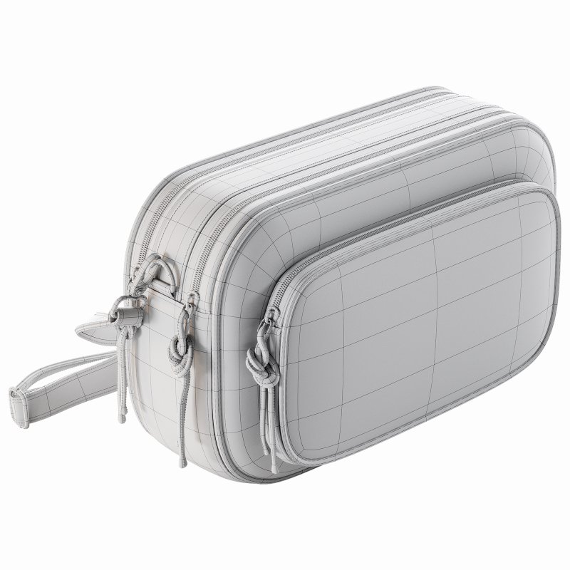 Black leather bag for women - Image 6