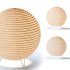 Round LED Japanese Style Lantern Rice Paper Desk Lamp - Thumbnail 1