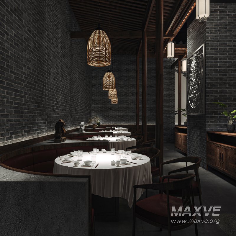 Night Chinese restaurant - Image 4