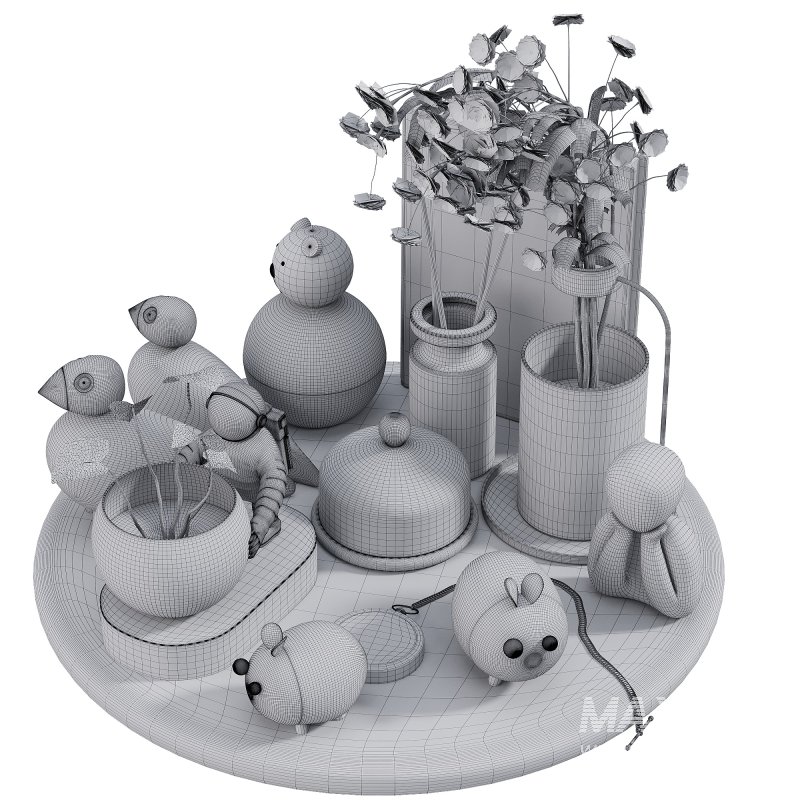 Decorative set 011 - Image 1