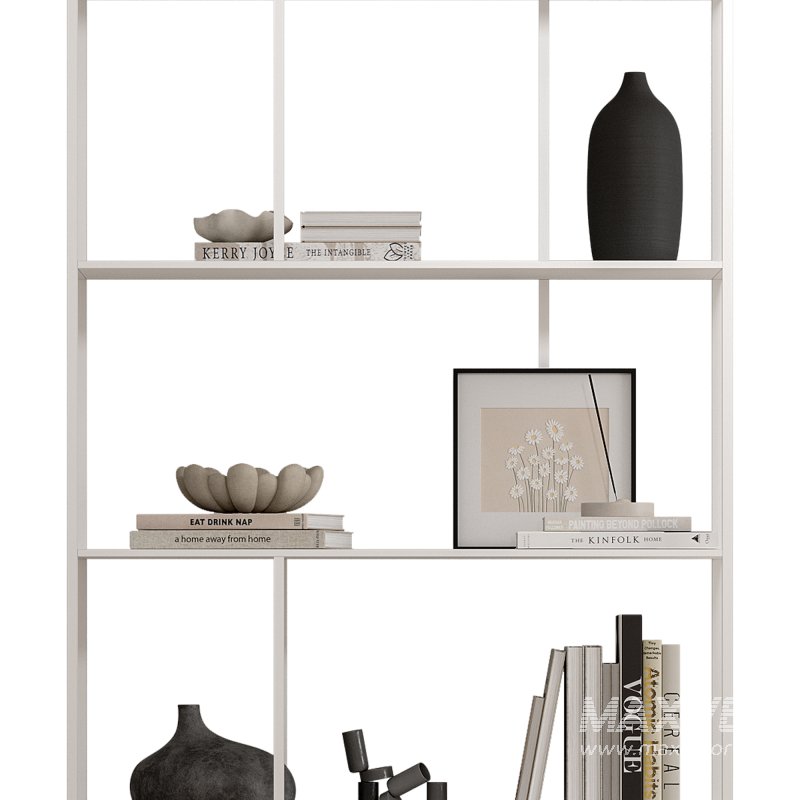 wooden Rack with decor 4 - Image 3