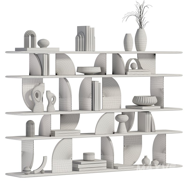 Shelves Decorative-Rack Set 1 - Image 5