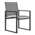 Hayman Teak and Aluminum Dining Chair and Table-Harbour - Thumbnail 6