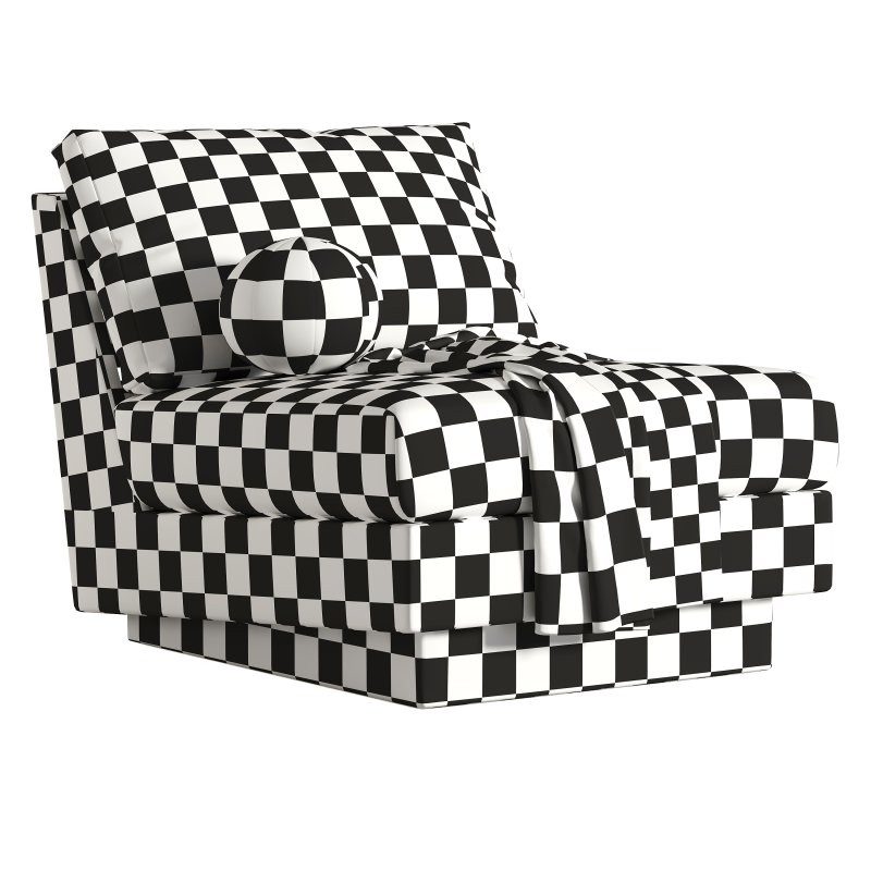 Tulum Armless Lounge Chair-Harbour - Image 6