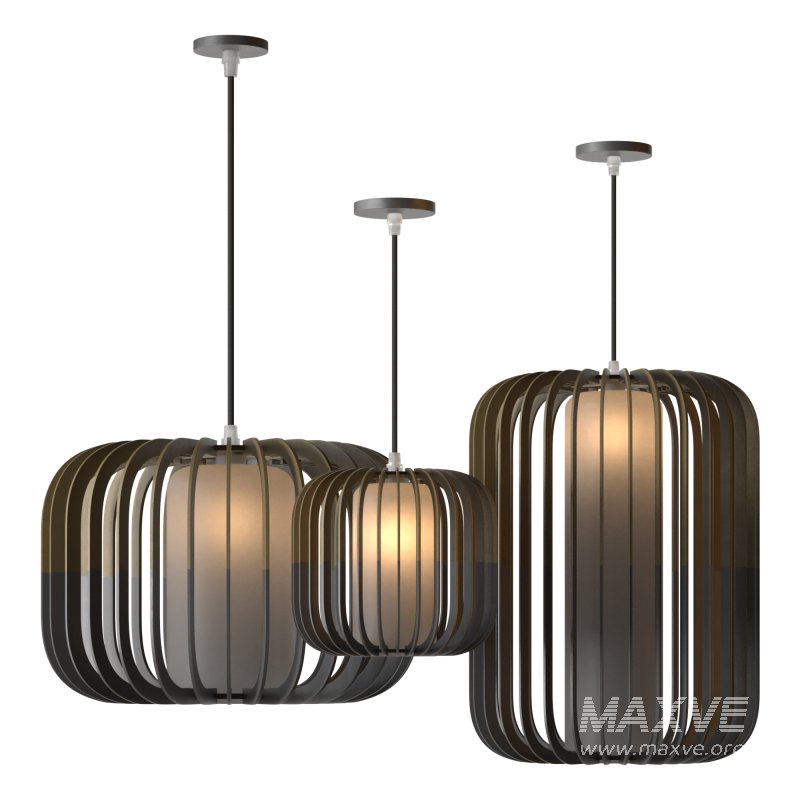 Nordic Wooden Pendant Lamp - Image 7