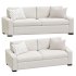 Remington Luxury King Sleeper Sofa in Wiley Parchment - Thumbnail 6