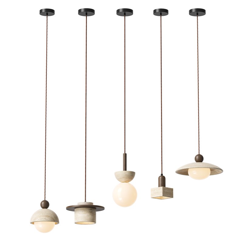 Traditional Japanese Pendant Lamps - Image 3