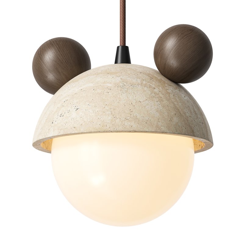 Traditional Japanese Geometric Sphere Pendant Lamp - Image 3