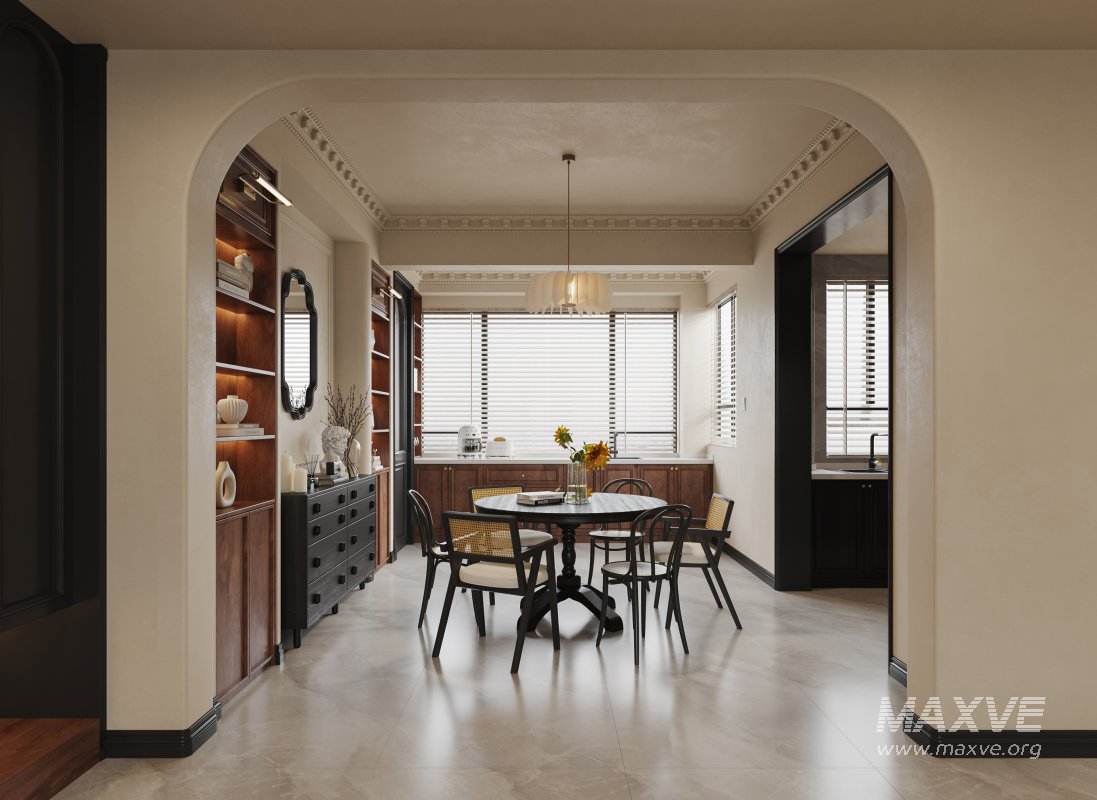 Luxurious living room and dining room kitchen - Image 1