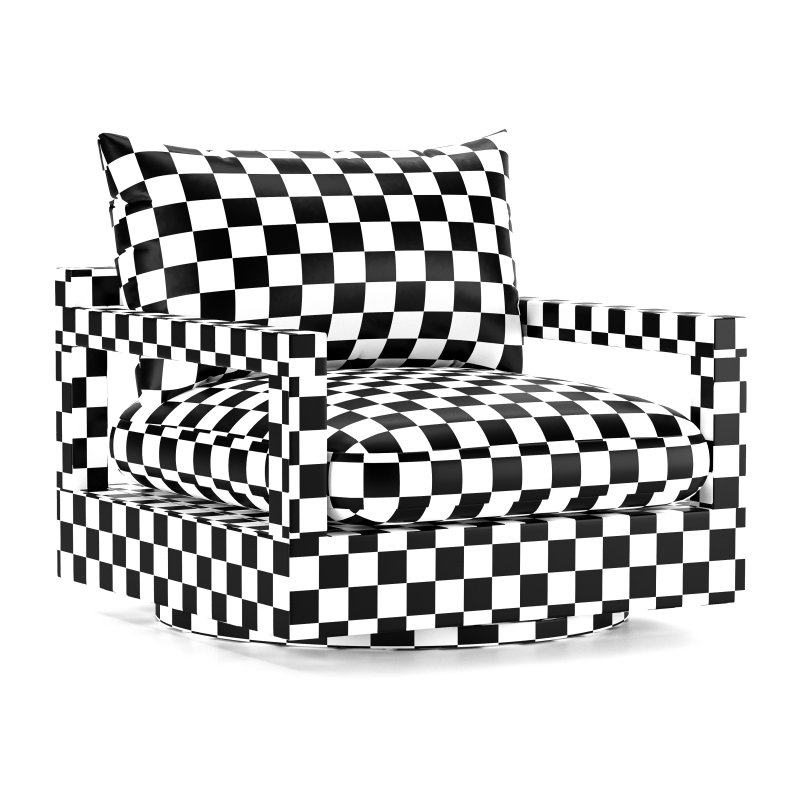 PACIFIC ALUMINUM SWIVEL LOUNGE CHAIR-Harbour - Image 6