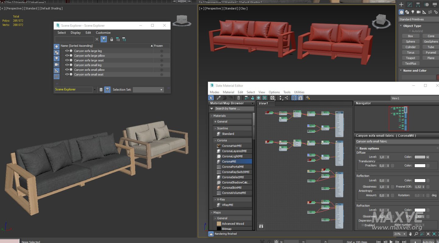 Canyon Outdoor Teak Sofa - Image 7