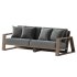Canyon Outdoor Teak Sofa - Thumbnail 2