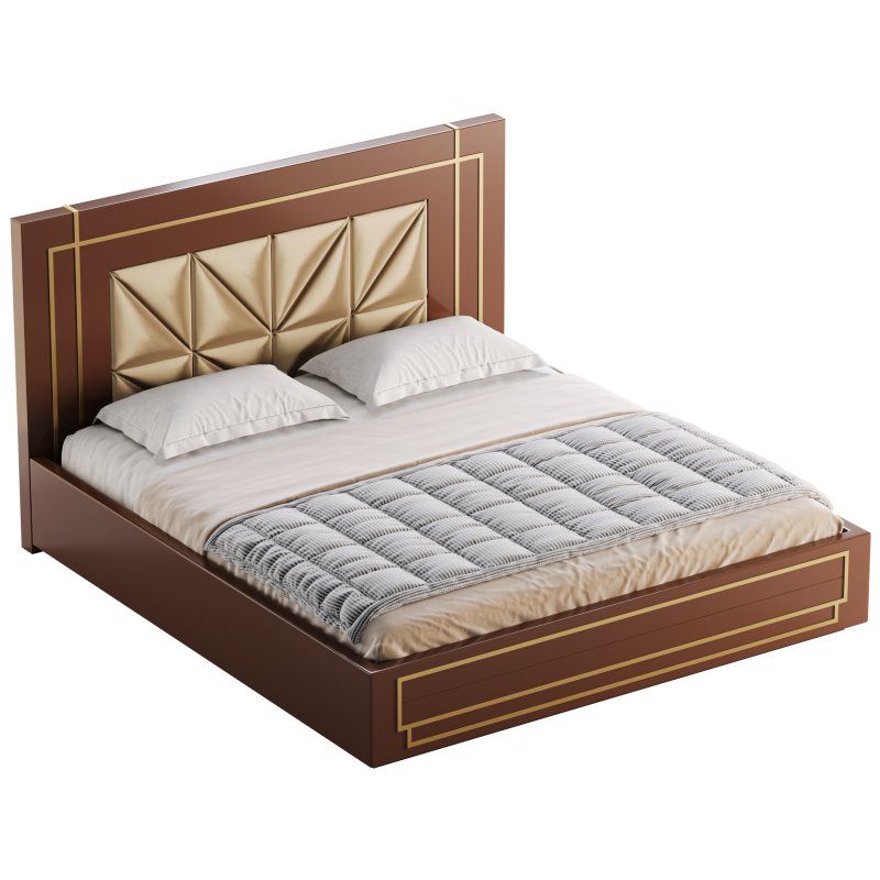 Timber Diamond Bed - Image 5