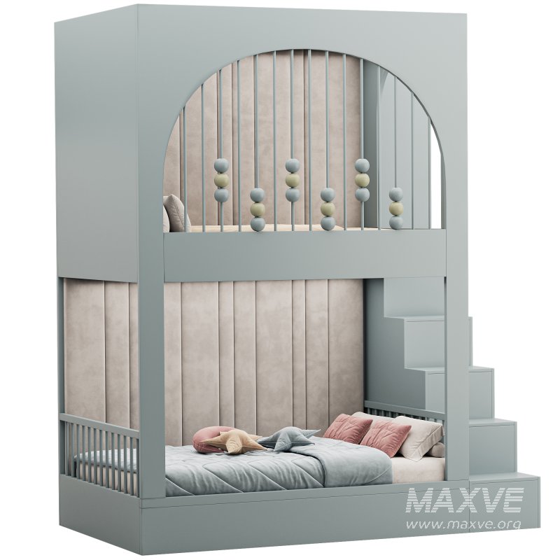Childrens bunk bed 23 - Image 3
