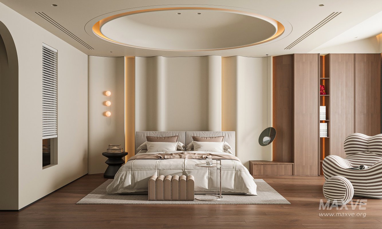 Modern bedroom - Image 1