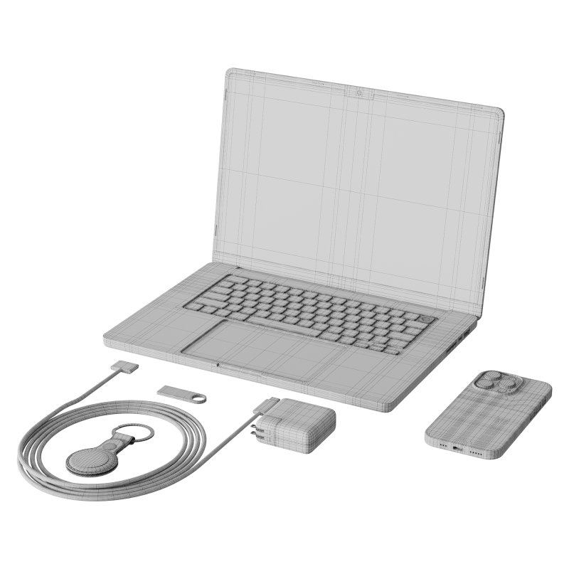 Set of Apple equipment 01 - Image 8