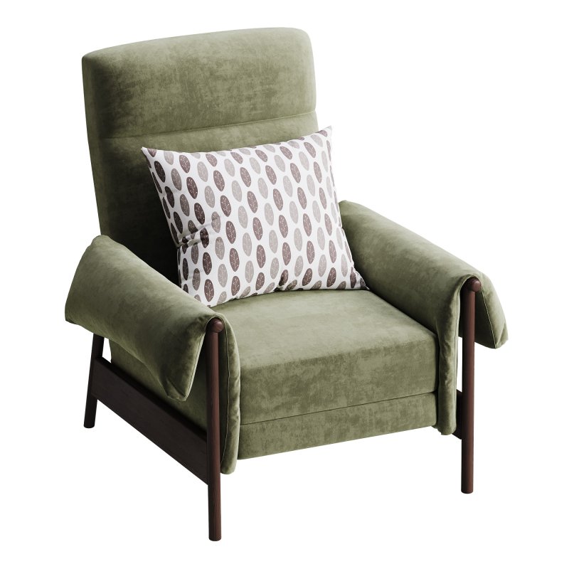 Dean Performance Fabric Recliner Armchair - Image 6