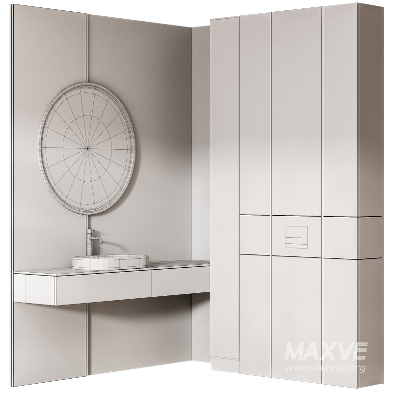 Bathroom furniture 01 - Image 7