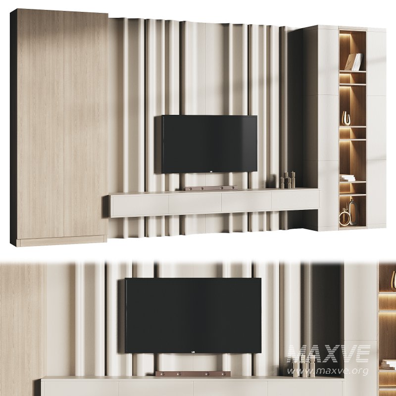 Modern TV Wall 03 - Image 1